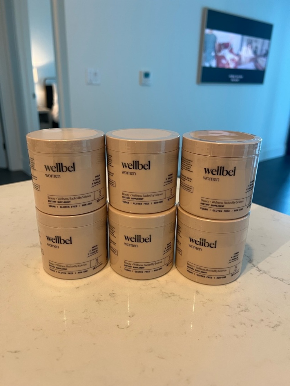 Wellbel Women Daily Wellness Powder - Beige Jar